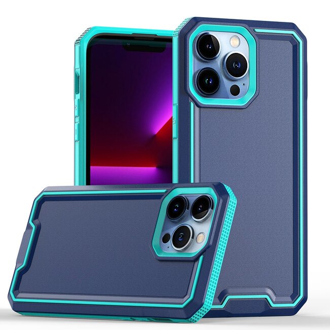 For Apple For Apple iPhone 15 Plus Rank Tough Strong Modern Fused Hybrid Case Cover
