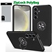 For Samsung [PolyBag] For Samsung s25 Plus/s24 Plus CHIEF Oil Painted Magnetic Ring Stand Hybrid Case Cover