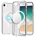 For Apple For Apple iPhone 16e / SE4 Sturdy Ultra Magnetic Circle Thick 3mm Transparent Hybrid