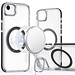 For Apple For Apple iPhone 16e / SE4 MagSonic Camera Bracket Stand Magnetic Ring Circle Hybrid