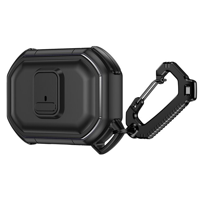 For Apple For AirPods 4 Switch Button Hybrid with Belt Loop