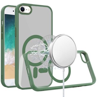 For Apple For Apple iPhone 16e / SE4 Greatest Clear Acrylic Thick Metal Button Hybrid