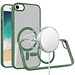For Apple For Apple iPhone 16e / SE4 Greatest Clear Acrylic Thick Metal Button Hybrid