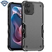 Motorola For Motorola Moto G Play 2024 METKASE Exquisite Tough Shockproof Hybrid Case Cover in Premium Slide-Out Package