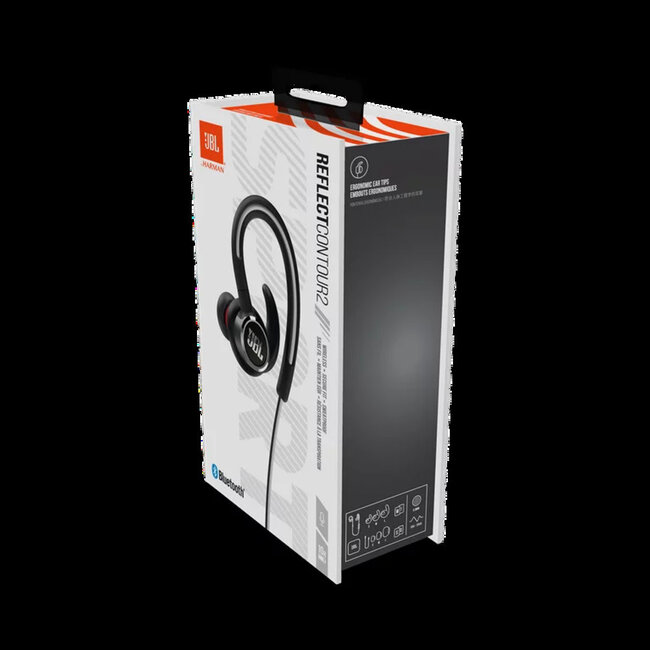 JBL JBL Reflect Contour 2.0 - In-Ear Wireless Sport Headphone with 3-Button Mic/Remote