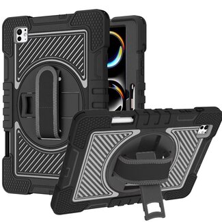 For Apple For Apple iPad Pro 13inch 2024 3in1 Multi-Functional Tablet Case for Hand, Shoulder, Pencil & Stand