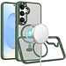 For Samsung For Samsung Galaxy s25 Plus/s24 Plus Greatest Clear Acrylic Thick Metal Button Hybrid