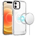 For Apple For Apple iPhone 12 & iPhone 12 Pro Thick Transparent HQ [Magnetic Circle] Case