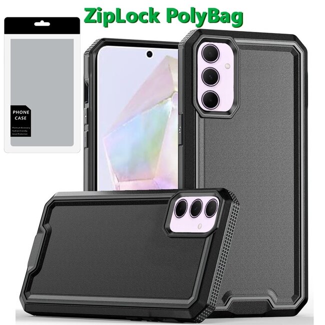 For Samsung [PolyBag] For Samsung Galaxy A36 Rank Tough Strong Modern Fused Hybrid