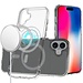 For Apple For Apple iPhone 16 6.1 inch Thick Transparent [Magnetic Circle] Shockproof Hybrid
