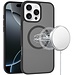 For Apple For Apple iPhone 16 Pro Max 6.9 inch Magnetic Circle Smooth Safe Matte Feel Hybrid Case