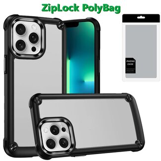 For Apple [PolyBag] For Apple iPhone 13 Pro Max Rank Tough Strong Modern Fused Hybrid