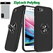 For Apple [PolyBag] For Apple iPhone SE 3 (2022) SE/8/7 CHIEF Oil Painted Magnetic Ring Stand Hybrid