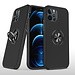 For Apple For Apple iPhone 14 PLUS CHIEF Oil Painted Magnetic Ring Stand Hybrid Case Cover