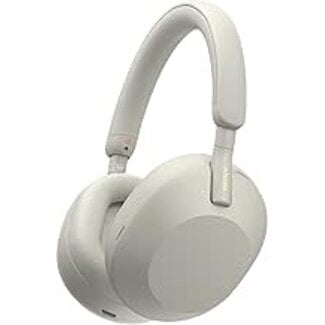 Techy Sony WH-1000XM5 Noise-Canceling Wireless Over-Ear Headphones Silver Open Box