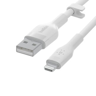 Techy Belkin Lightning to USB-A Cable 6.6Ft White