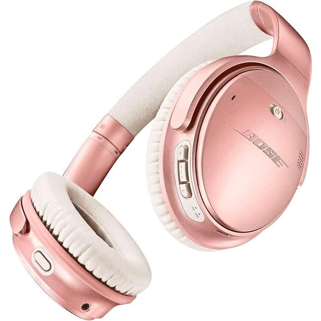 Bose Bose QuietComfort 35 II Wireless Bluetooth Headphones, Noise-Cancelling, with Alexa Voice Control - Rose Gold