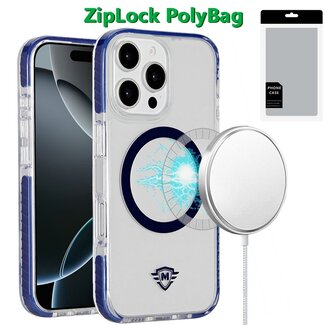 For Apple [PolyBag] For Apple iPhone 16 Pro Max 6.9 inch Magnetic 3in1 Strong Thick Space Hybrid Case