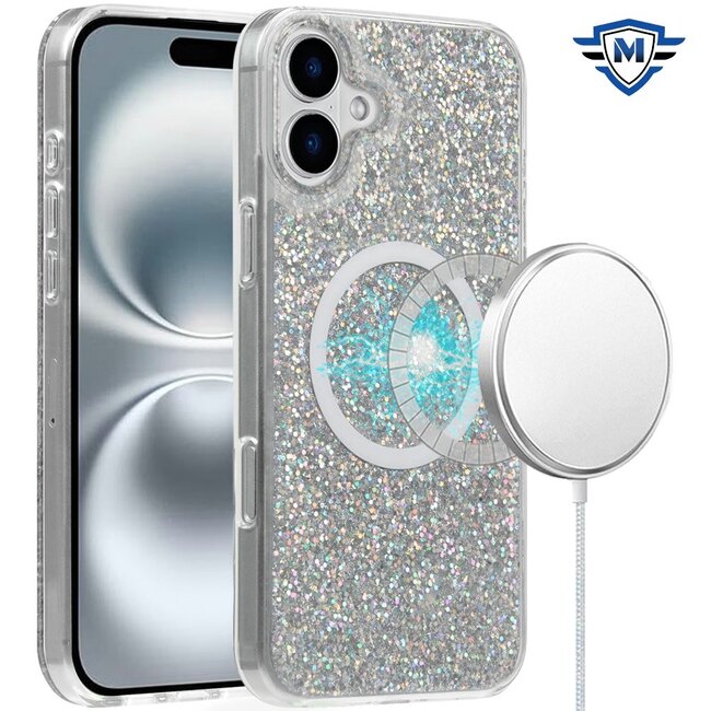 For Apple [METKASE] For Apple iPhone 16 Plus 6.7 inch Magnetic Premium New Shockproof Hybrid