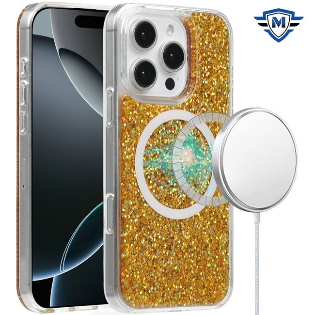For Apple [METKASE] For Apple iPhone 16 Pro Max 6.9 inch Magnetic Premium New Shockproof Hybrid