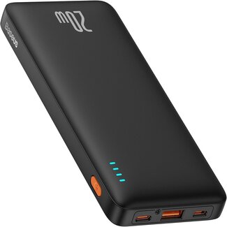 Baseus Baseus Portable Charger, 20W PD QC Power Bank Fast Charging, 10000mAh Slim Battery Pack Charger Portable with USB C in&Out for iPhone 15 14 13 12 11 Samsung S23 S22 Google LG iPad