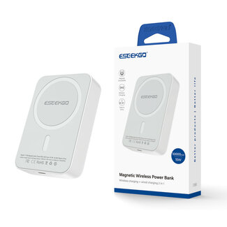Eseekgo ESEEKGO P-15B 10000mAh 15W Magnetic Wireless Power Bank & 1.3FT USB-C To C Charging Cable