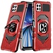 For Samsung For Samsung Galaxy A22 5G / Celero 5G  Robotic Hybrid with Magnetic Ring Stand Case Cover