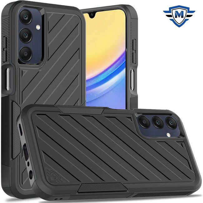 For Samsung For Samsung Galaxy A15 5G Noble lined shockproof dual layer hybrid in Slide-Out Package