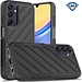 For Samsung For Samsung Galaxy A15 5G Noble lined shockproof dual layer hybrid in Slide-Out Package