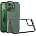 For Samsung For Motorola Moto G Power 5G 2025 Finest Transparent Thick Acrylic Hybrid Metal Buttons Cover Case
