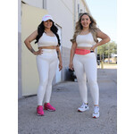 Mono b Foil high waist leggings