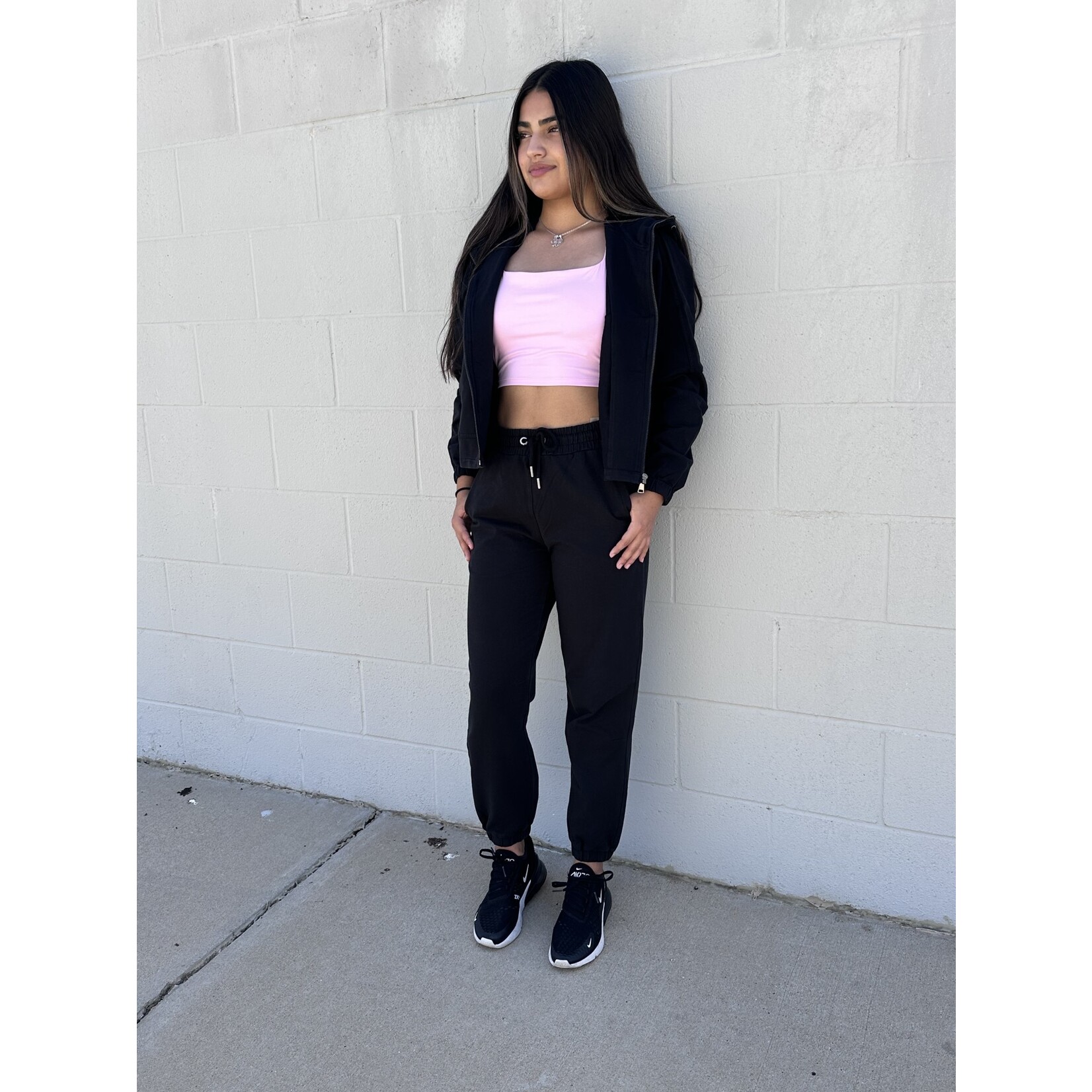 Twill joggers