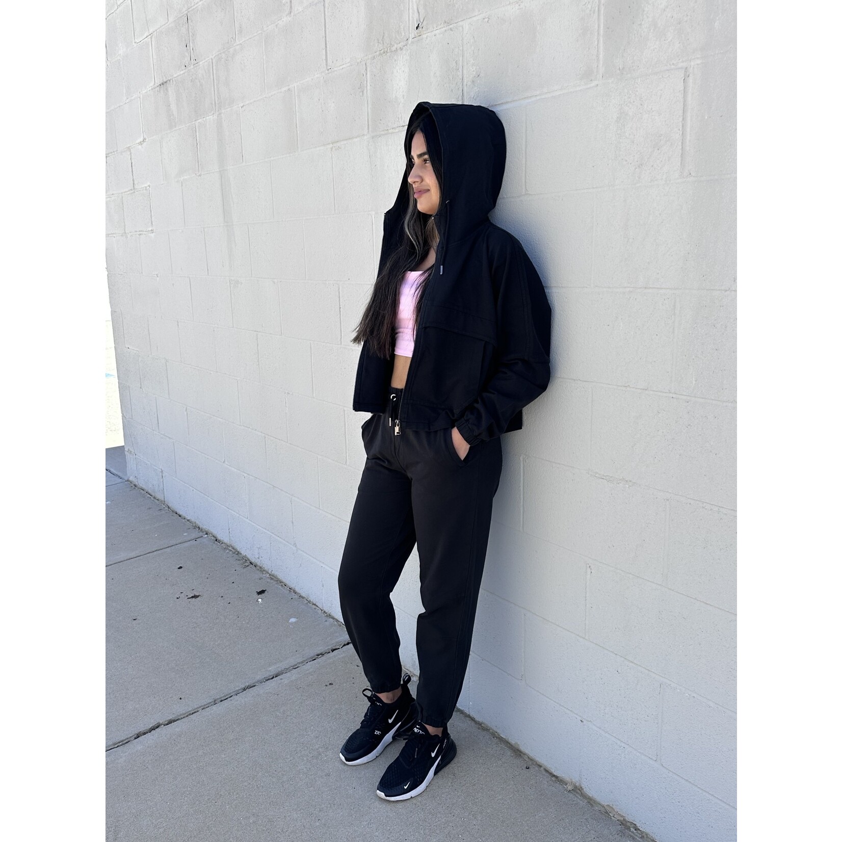 Twill joggers