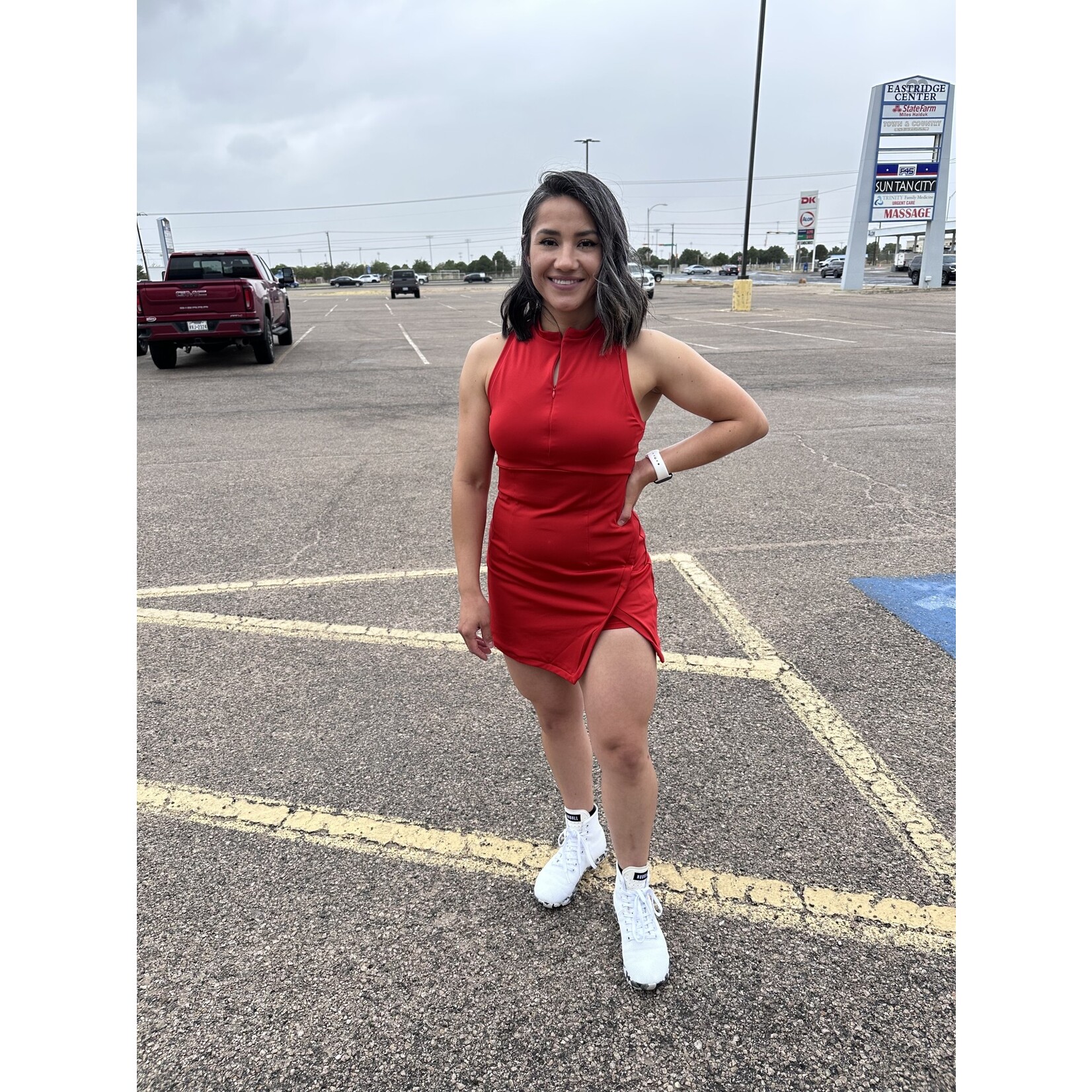 Sleeveless tennis dress