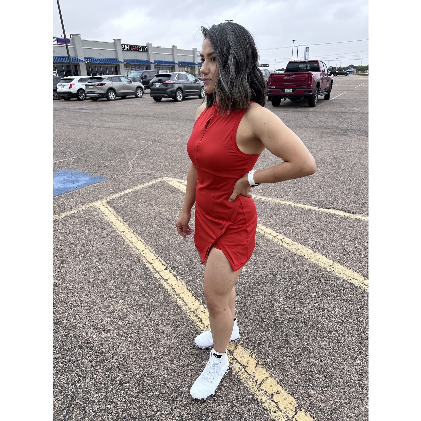 Sleeveless tennis dress