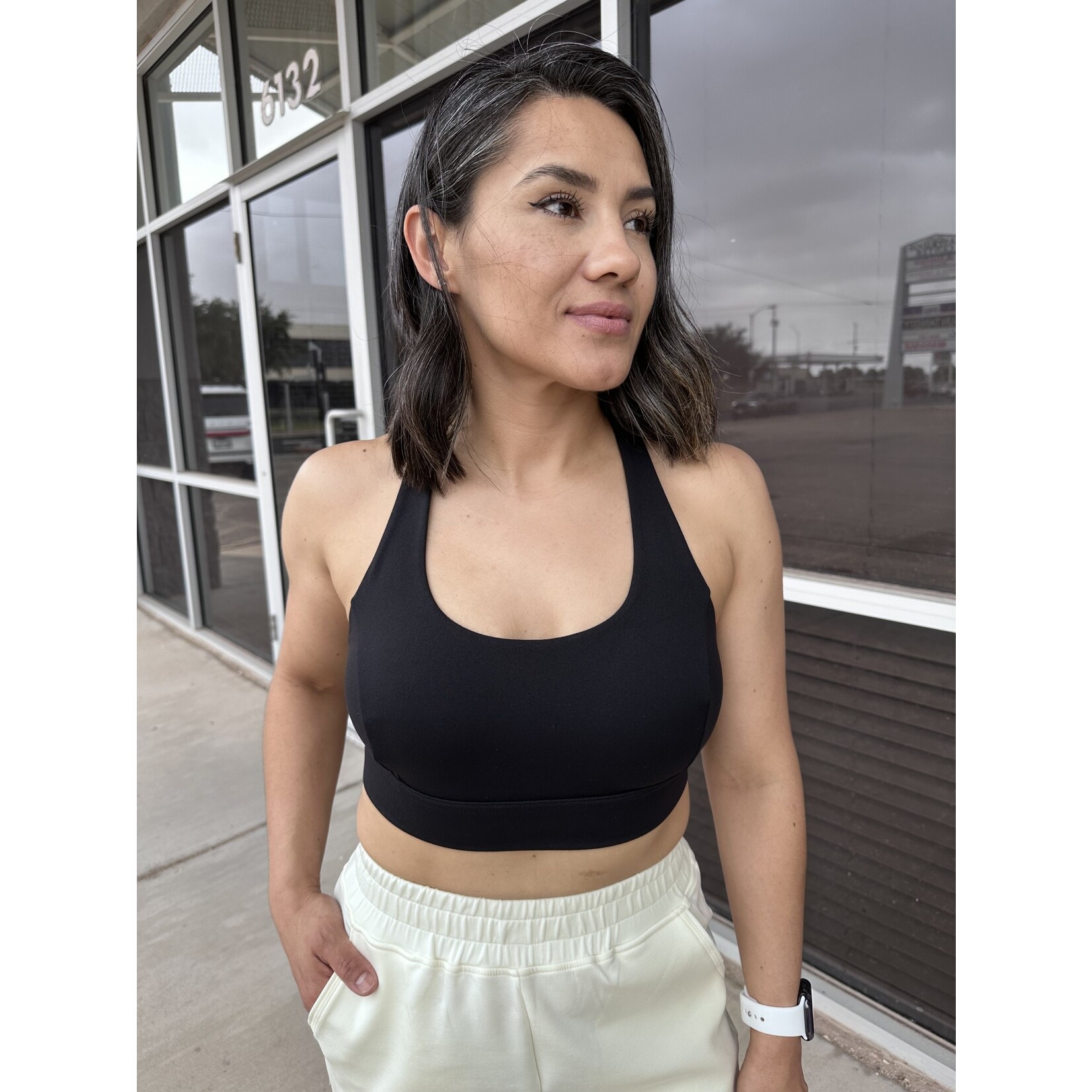 Backless racerback