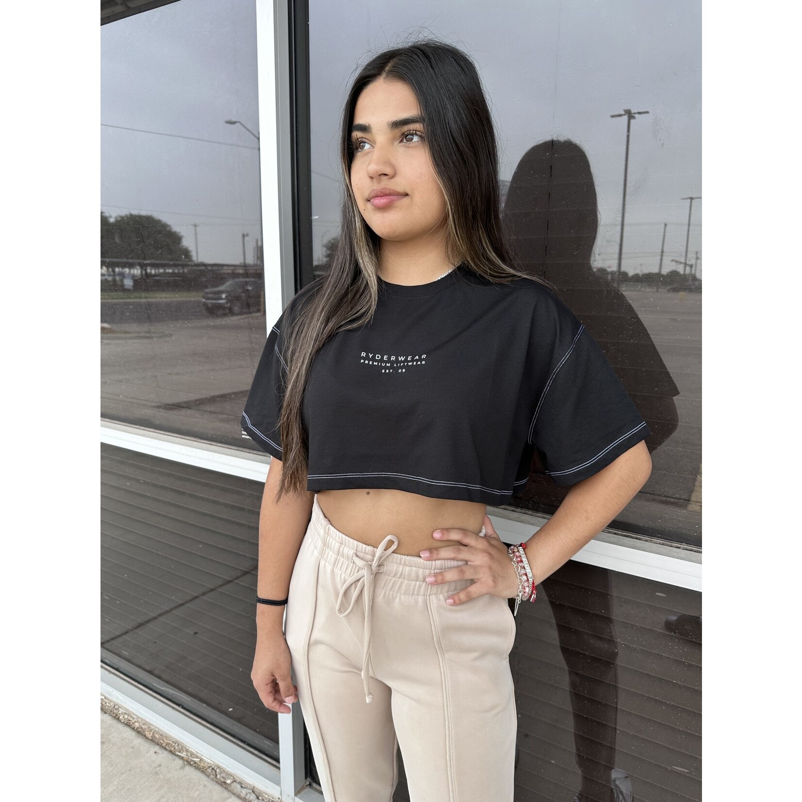 Stride oversized tee
