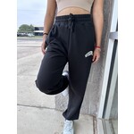 Collegiate track pants