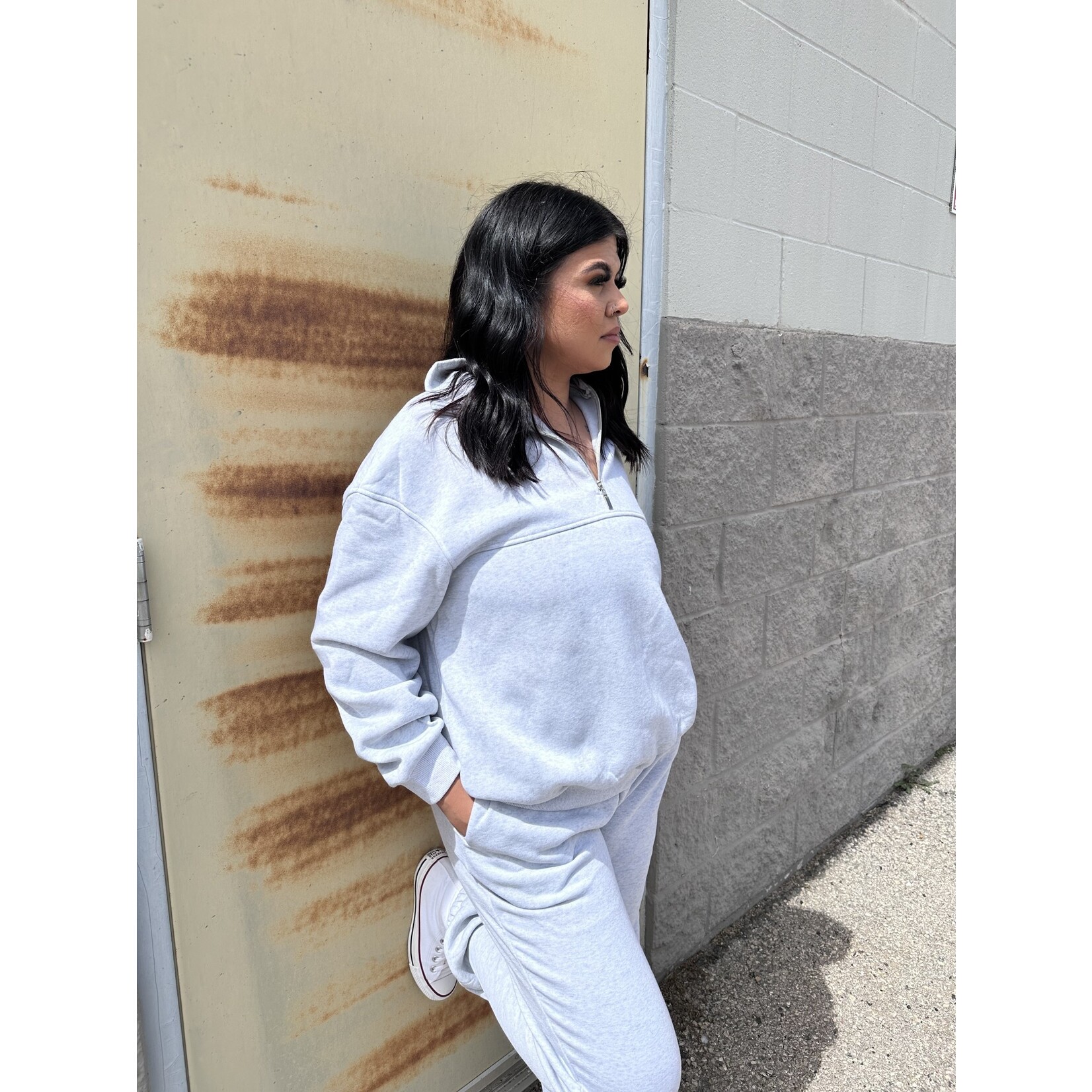 Quarter Zip Set