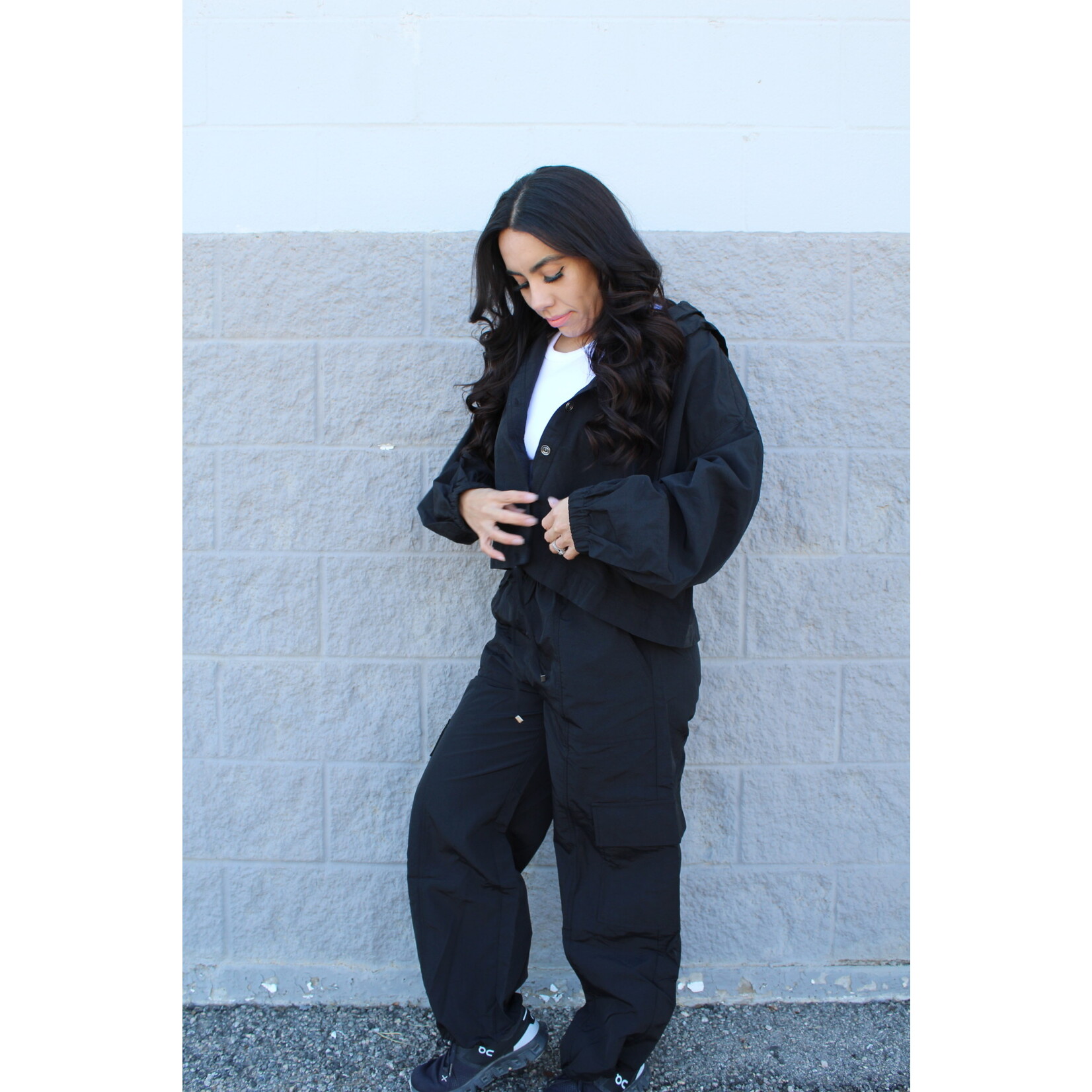 Drawstring Cargo Pants