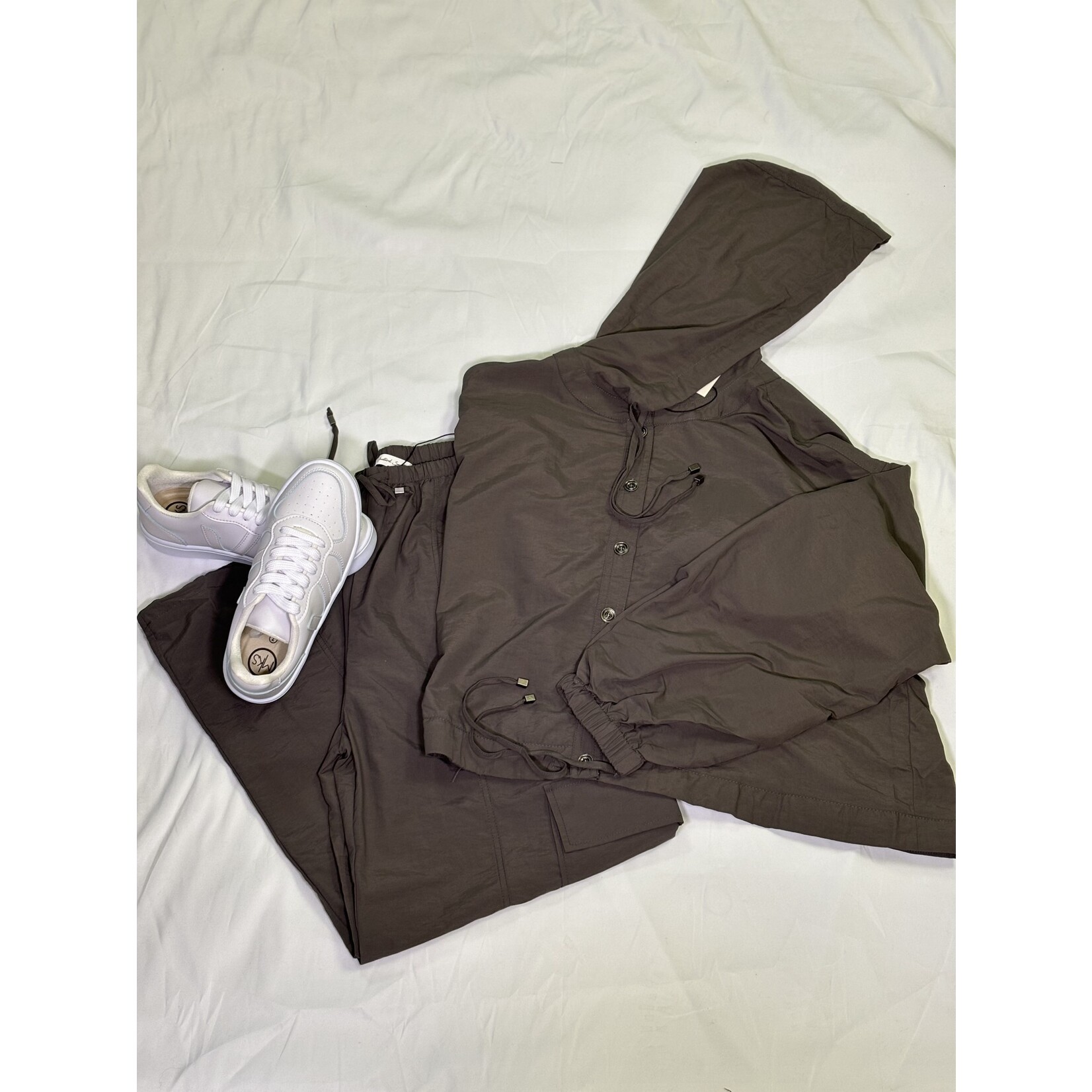 Drawstring Cargo Pants