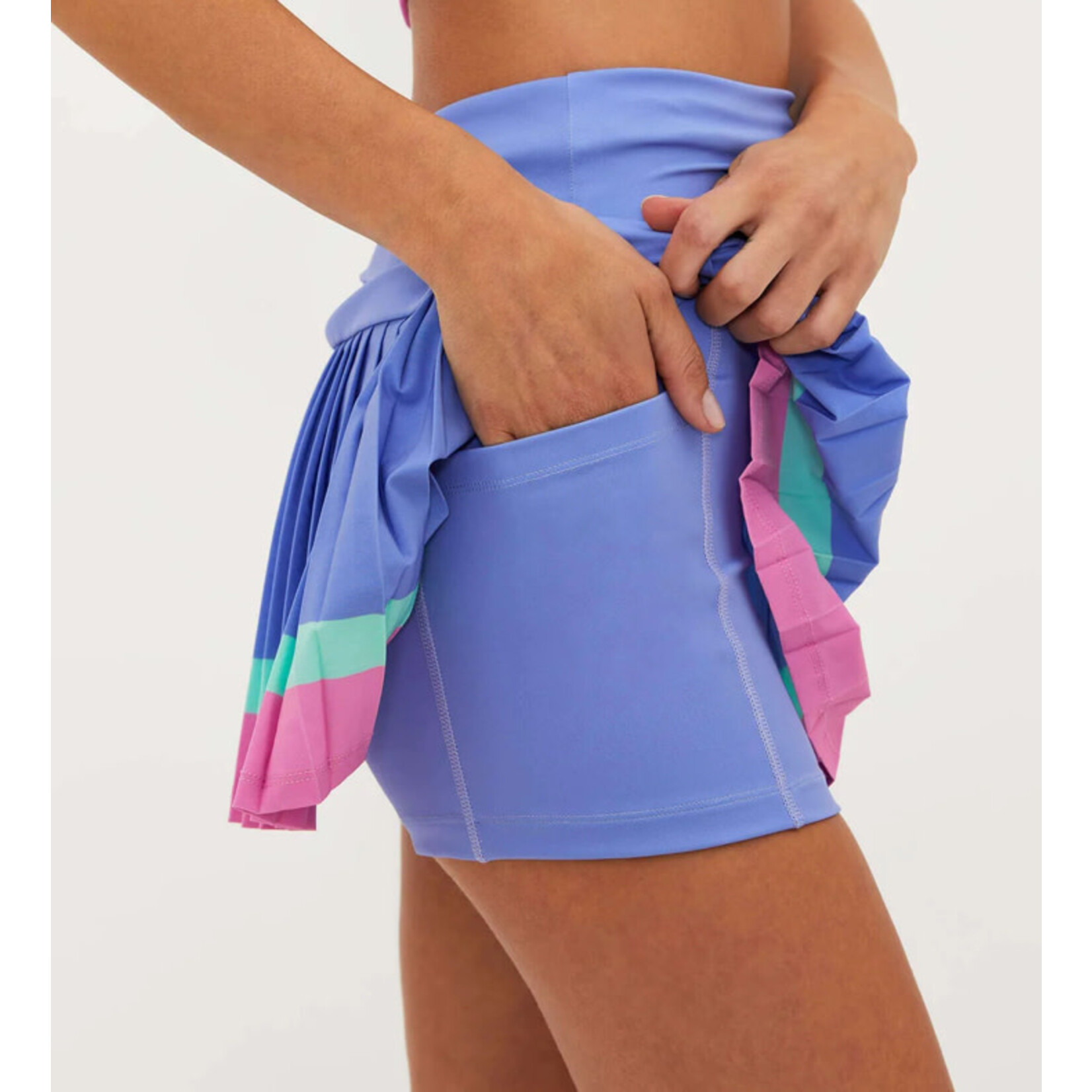 Block Color Skirt