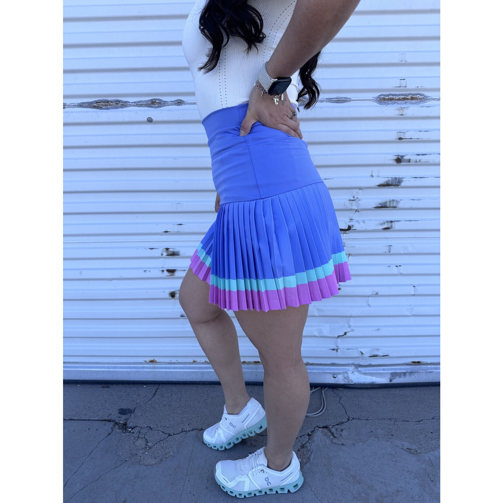 Block Color Skirt