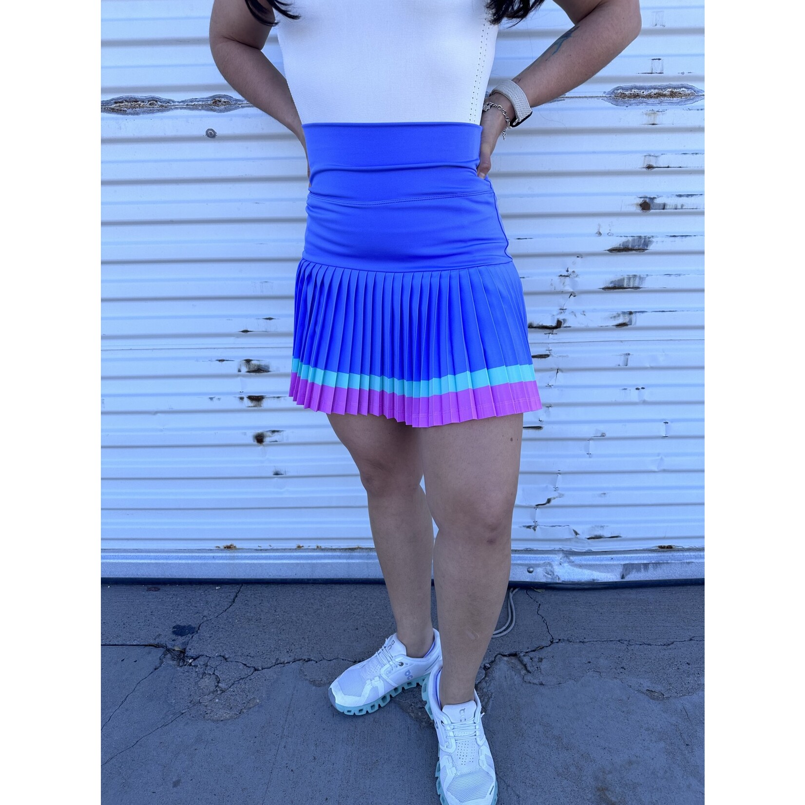 Block Color Skirt