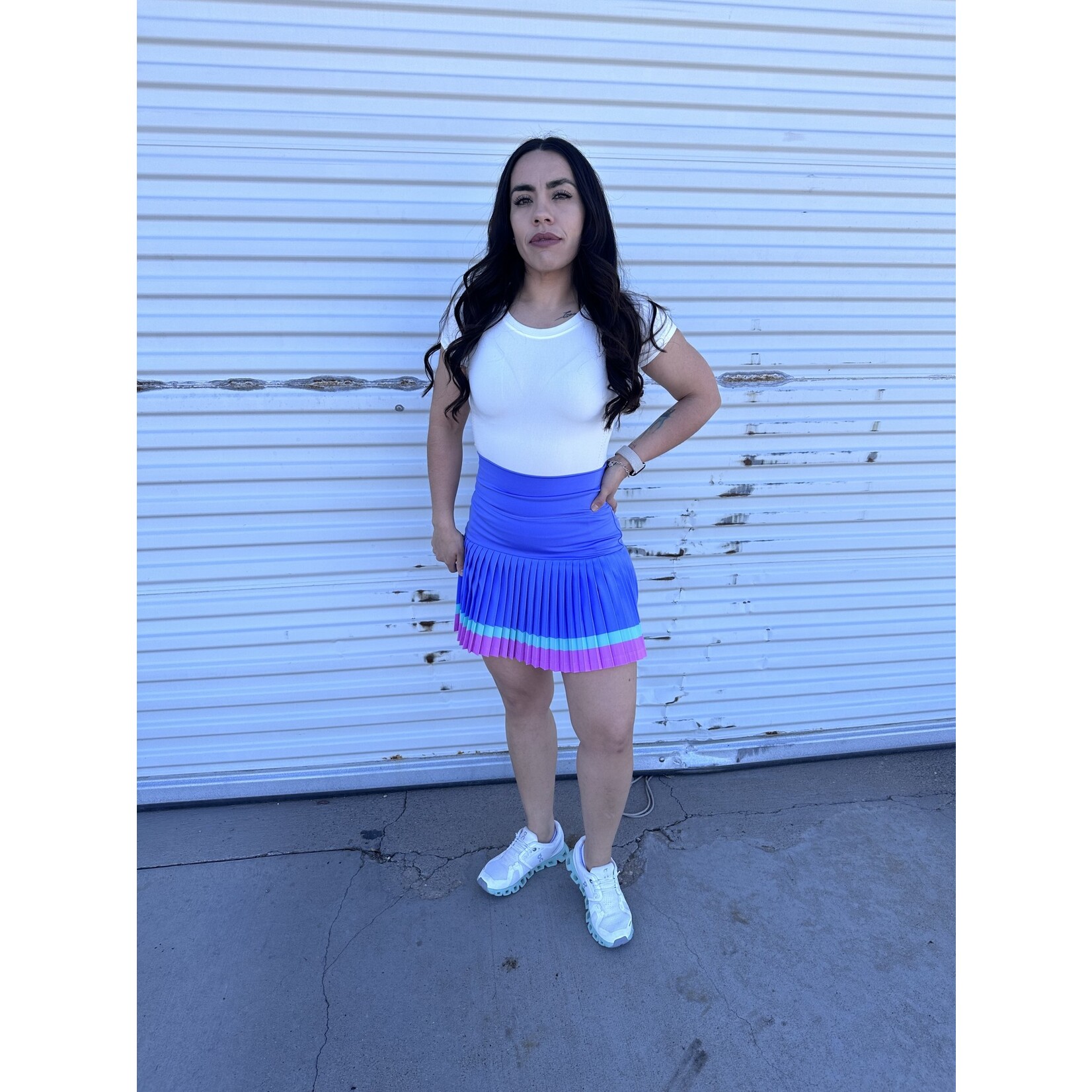 Block Color Skirt