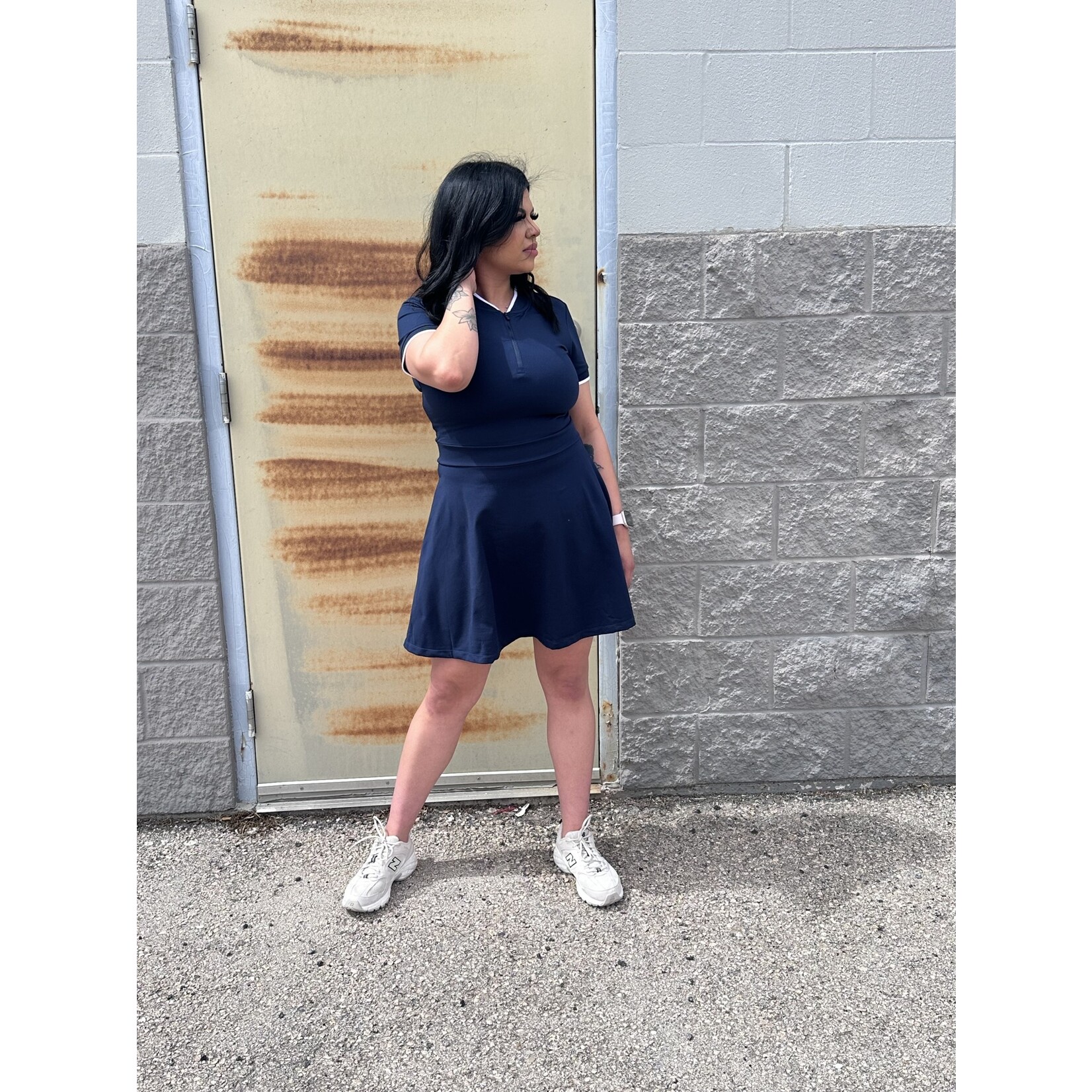 Collar Tennis Dress