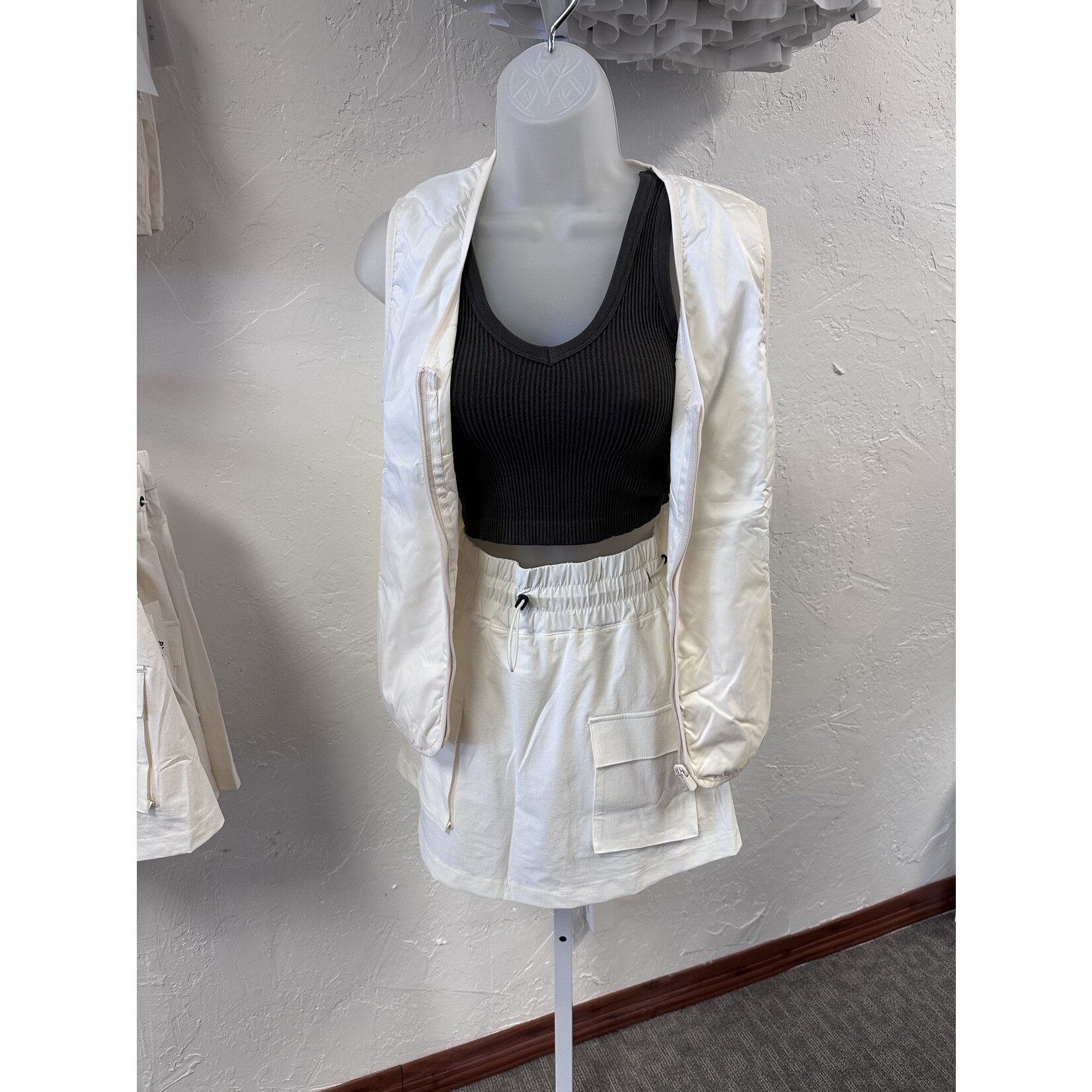 Padded V-Neck Active Vest