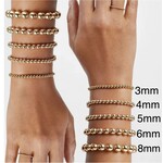 Filled Beaded Braclet 5mm