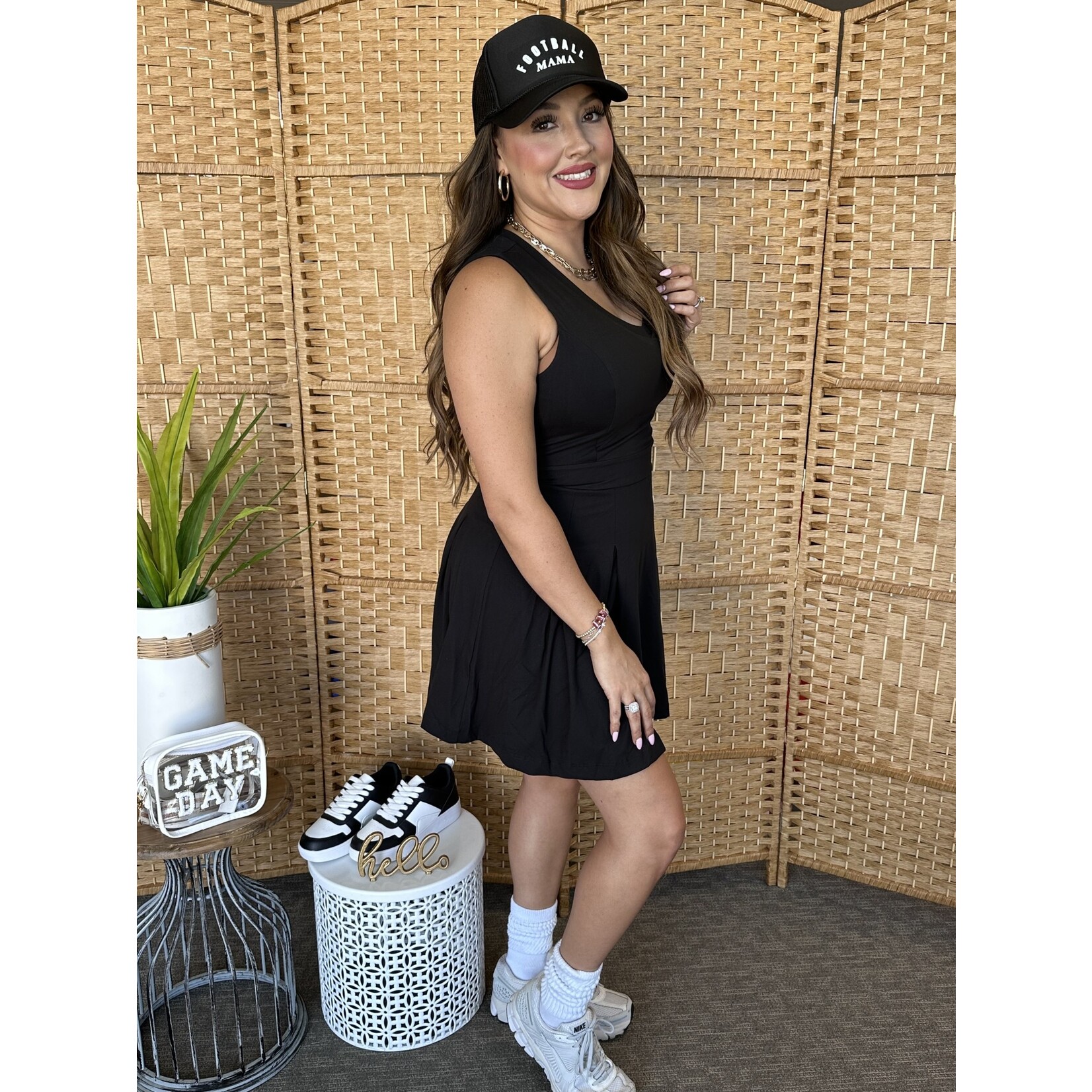 V Neck Golf Dress