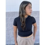 Fitted Ribbed Baby Tee